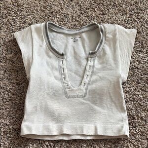 Go for gold seamless top